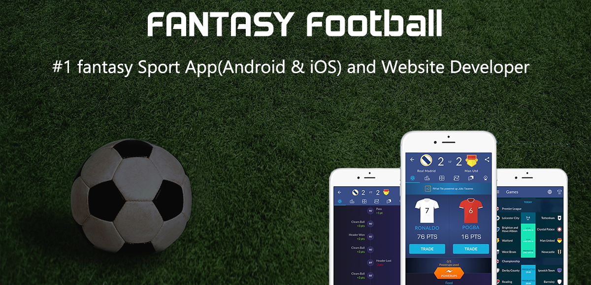 fantasy football website and app develope