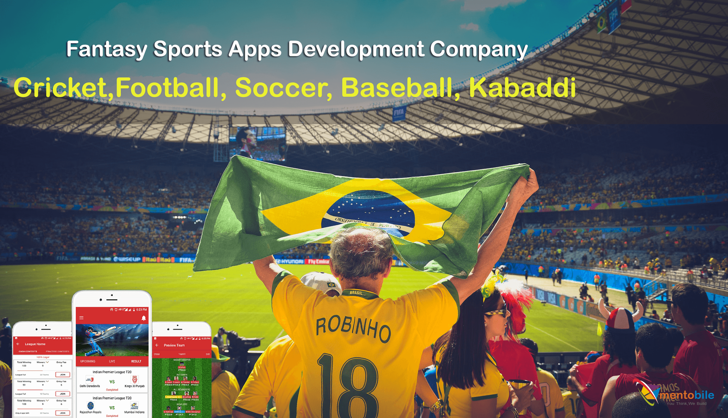 fantasy sports website design and development