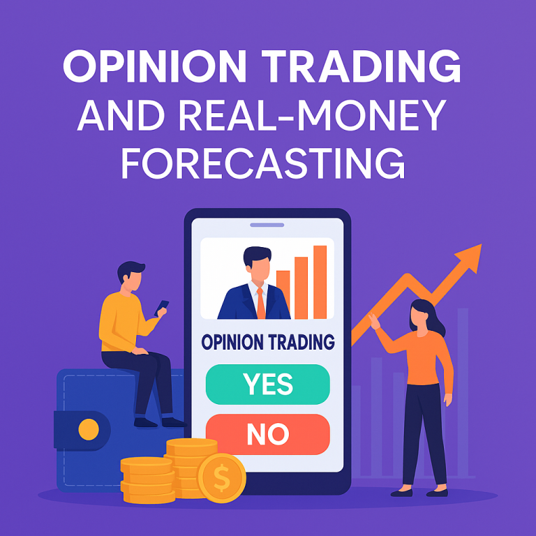 Opinion Trading and Real-Money Forecasting