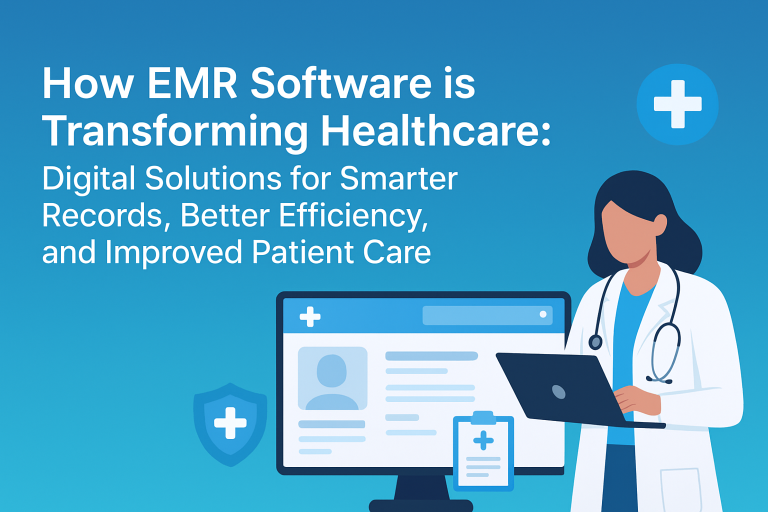 How EMR Software is Transforming Healthcare: Digital Solutions for Smarter Records, Better Efficiency, and Improved Patient Care EMR Healthcare Software