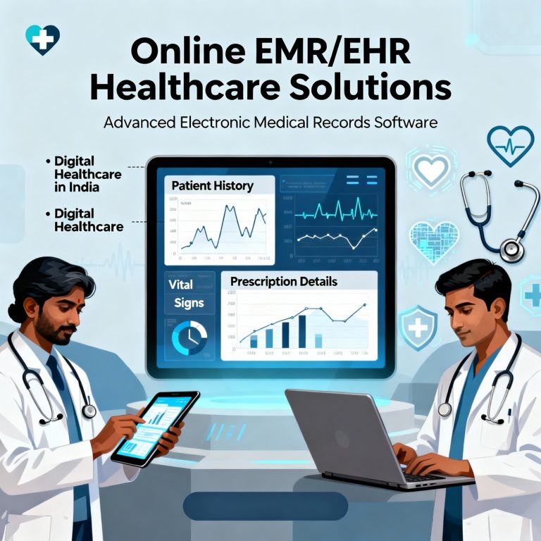 The Rise of Online EMR/EHR Healthcare Solutions and Advanced Electronic Medical Records Software in India Online Healthcare Solutions