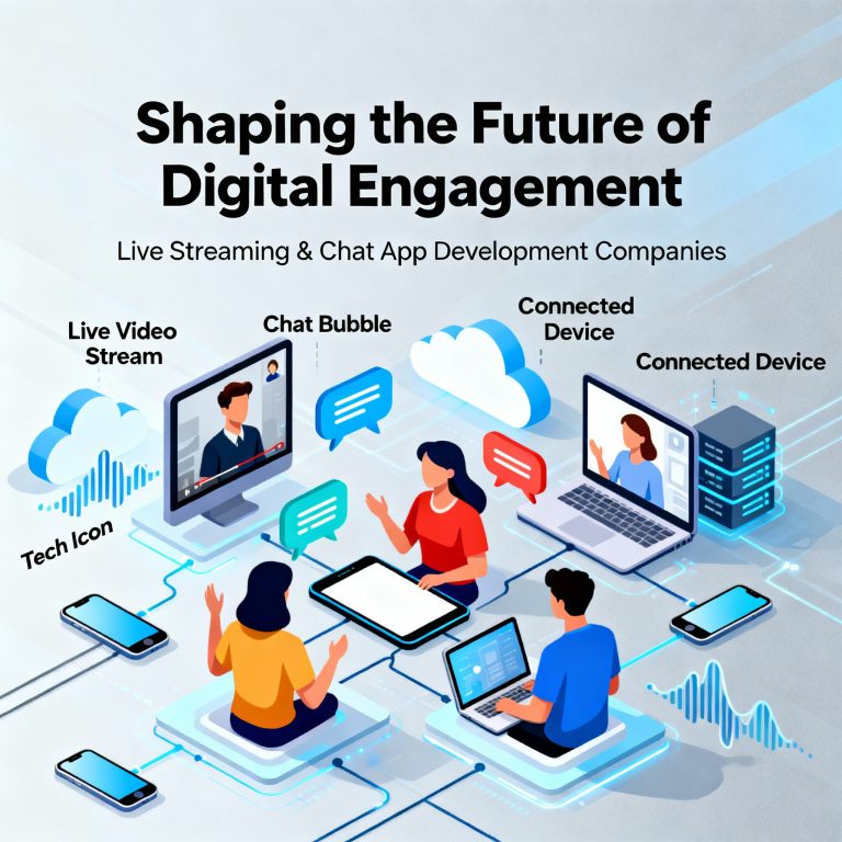 How Live Streaming and Chat App Development Companies Are Shaping the Future of Digital Engagement Live Streaming App