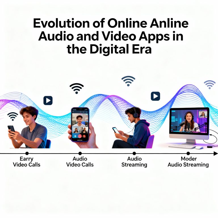 The Evolution of Online Audio and Video App Development in the Digital Era Online Audio App Development